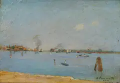 Antonio Pasinetti, Laguna a Venezia