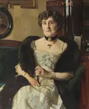 August Hærning, Ritratto di Adelaide Franciska Emilie di Saint Aubain