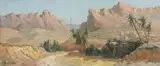Daniel Bidon, Paesaggio nord africano con palme
