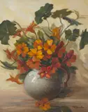 Celestino Gamba, Vaso di fiori