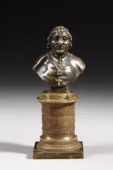 Busto in bronzo raffigurante ecclesiastico by Bronzista Del Xix Secolo, sculpture, sold Feb 2023