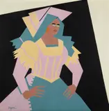 Fortunato Depero, Popolana in costume