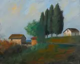 Case nel Chianti by Nino Giovanni Tirinnanzi, sold Dec 2023