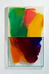 Rosso, verde e giallo by Italo Bressan, sold Dec 2023