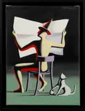 Mark Kostabi, And the cat played on