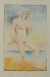 Carlo Carrà, Nudo di donna, print (other)