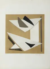 Alberto Magnelli, Dalla cartella I Collage di Magnelli, print (other)