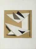 Alberto Magnelli, Dalla cartella I Collage di Magnelli, print (other)
