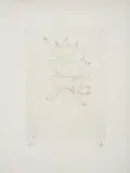 Plate, from La Proue de la Table by Alexander Calder, print (other), sold Jun 2023