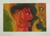 Silenzio by Enrico Baj, print (other), sold Jun 2023