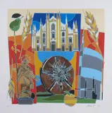 Ugo Nespolo, Milano, print (other)