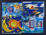 Ugo Nespolo, Alfa e Omega, print (other)