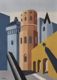 Fortunato Depero, Reggio Emilia (Terra della Chiesa di S. Prospero)