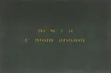 Vincenzo Agnetti, Tra me e te l'infinito inesistente (Paesaggio)
