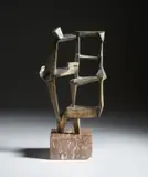 Pietro Consagra, Plastico in bronzo "Piccolo favore", sculpture