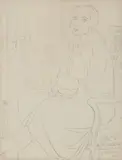 Gino Severini, Femme à la tasse
