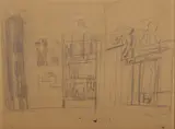 Studio di architetture by Mario Sironi, sold Apr 2023
