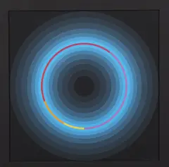 Senza titolo by Horacio Garcia Rossi, sold Apr 2023