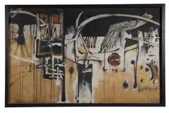 Senza titolo by Lucio Del Pezzo, sold Apr 2023