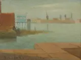 Antonio Calderara, Il campanile di Mazzorbo