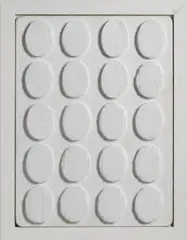 Senza titolo by Turi Simeti, sold Apr 2023