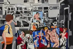 Art in the Street, by Ugo Nespolo, sold Apr 2023