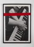 Giuseppe Chiari, Gesti sul piano, photograph