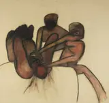 Residenza sulla terra by Roberto Sebastián Antonio Matta, sold Feb 2023