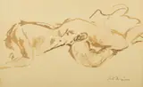 Senza titolo by Filippo de Pisis, sold Feb 2023