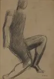 Nudo di profilo by Mario Sironi, sold Feb 2023