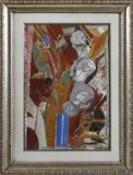 Bruno Saetti, Fiori nel vaso blu