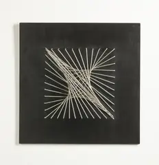 Struttura spazio n.17b by Giuseppe Uncini, sold Feb 2023