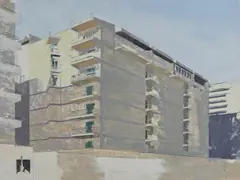 Giorgio Ortona, Edificio sulla circonvallazione nomentana
