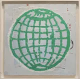Donald Baechler, A summer globe