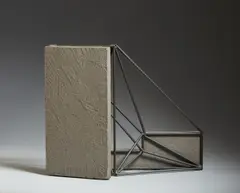 Spazi di ferro n.15 by Giuseppe Uncini, sculpture, sold Feb 2023
