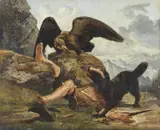 Filippo Palizzi, Scena di caccia