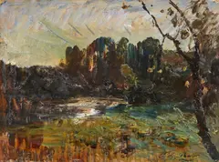 François-Auguste Ravier, Paesaggio boschivo