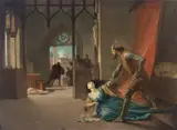 Raffaele Casnedi, Il corsaro Barbarossa tenta di rapire Giulia Gonzaga-Colonna durante l'assedio di Sperlonga