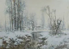 Arturo Verni, Paesaggio invernale