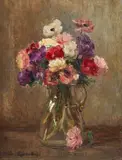 Carlo Cherubini, Natura morta di fiori