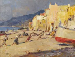 Lidio Ajmone, Spiaggia di Varigotti