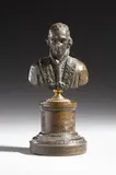 Busto di papa Pio VII in bronzo by Bronzista Italiano Del Xix Secolo, sculpture, sold Oct 2022