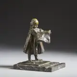 Eugenio Pellini, Bambina che legge, sculpture