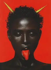 Waris Dirie, Ouarzazate, Morocco by Albert Watson, photograph, sold Oct 2022