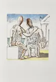 Colloquio segreto by Giorgio de Chirico, print (other), sold Oct 2022