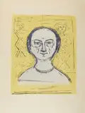 Massimo Campigli, Autoritratto, print (other)