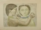 Massimo Campigli, La collana, print (other)