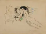 Marc Chagall, Rêve familier, print (other)