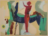Marino Marini, From color to form III, print (other)