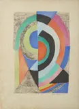 Senza titolo by Sonia Delaunay, print (other), sold Oct 2022